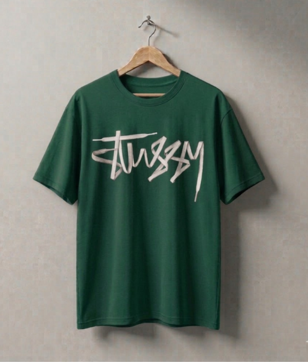 Stussy Style Oversized Graphic T-Shirt